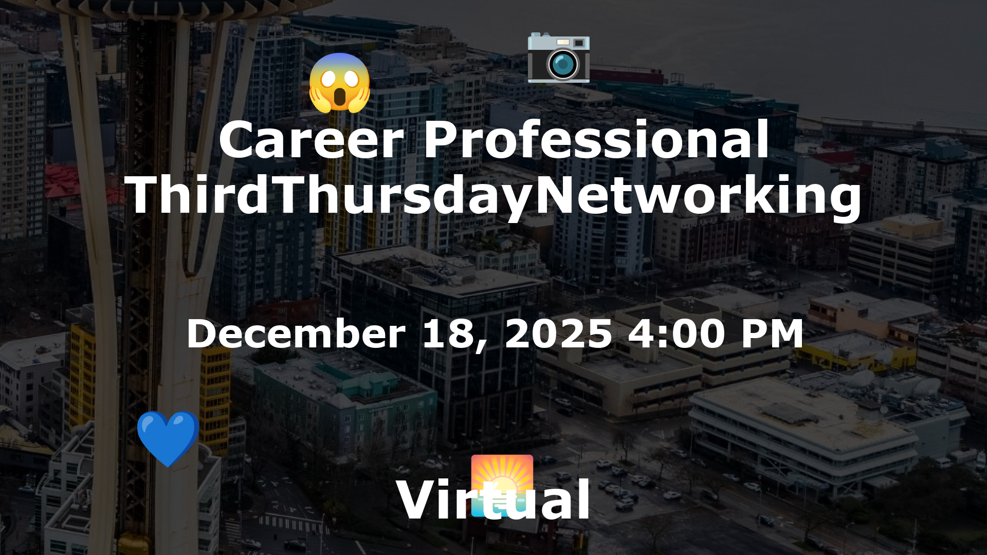 Career Professional ThirdThursdayNetworking  event image